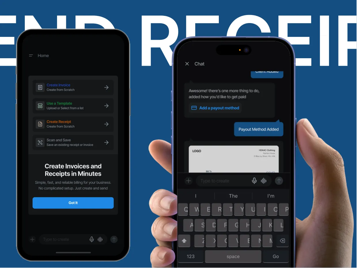 EasyReceipt — case study cover