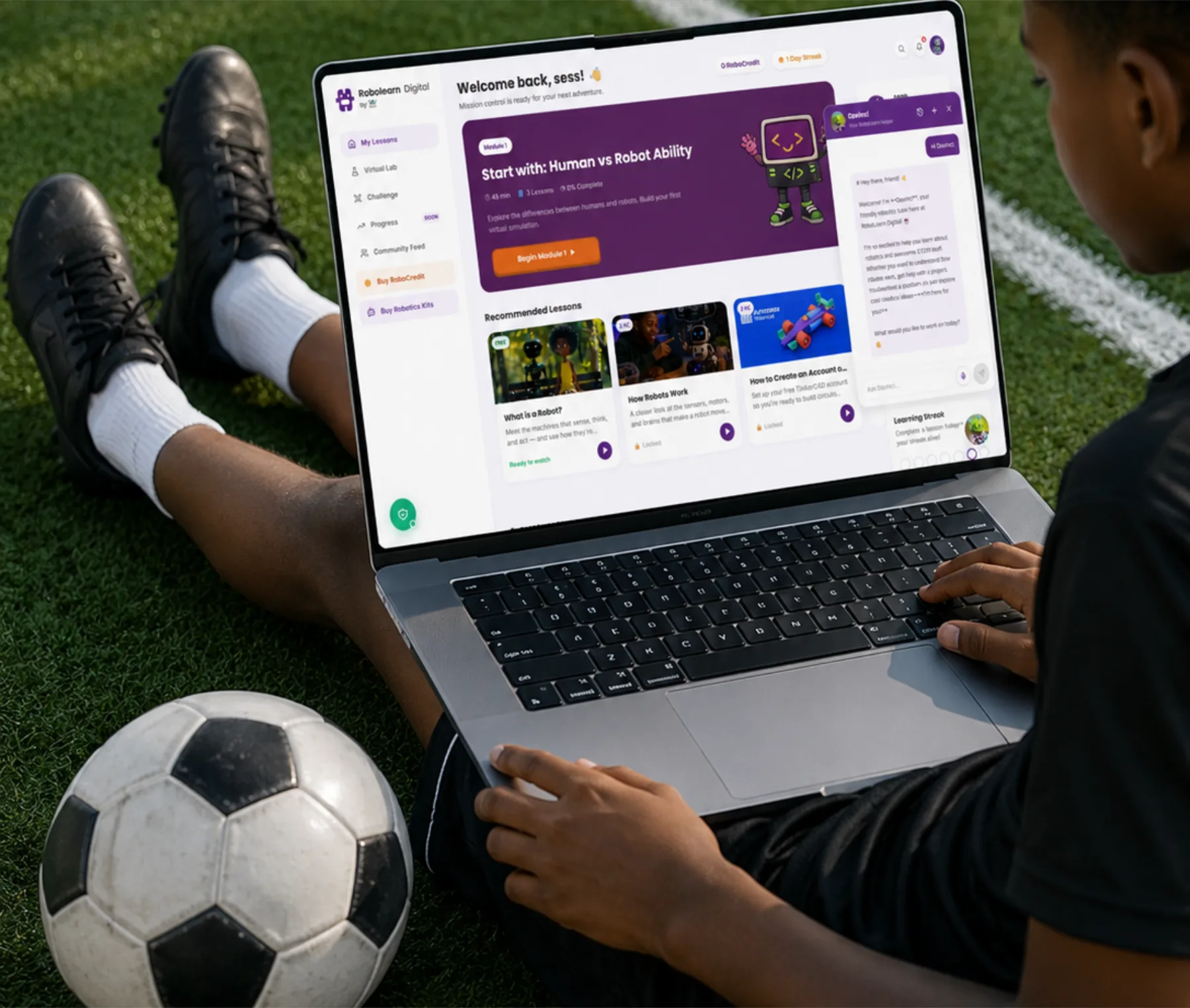 RoboLearn — Davinci AI assistant